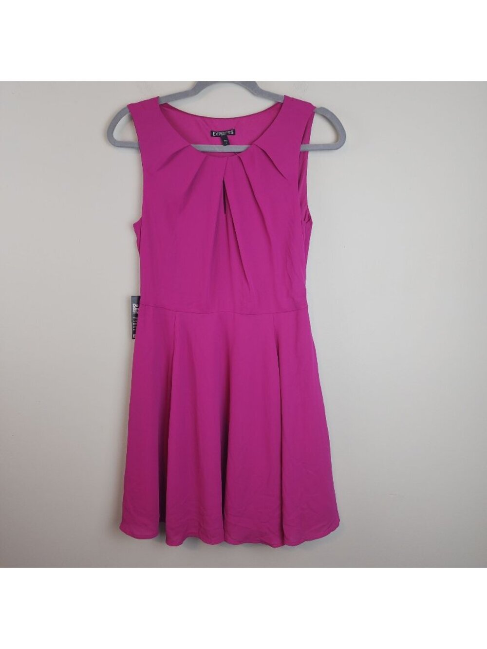 New Express fit - and - flare dress sz 6 Pink Sleeveless Special Occasion